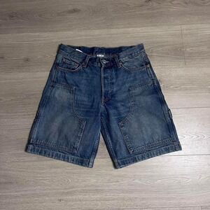 Weekday Double Knee Carpenter‎ Denim Shorts